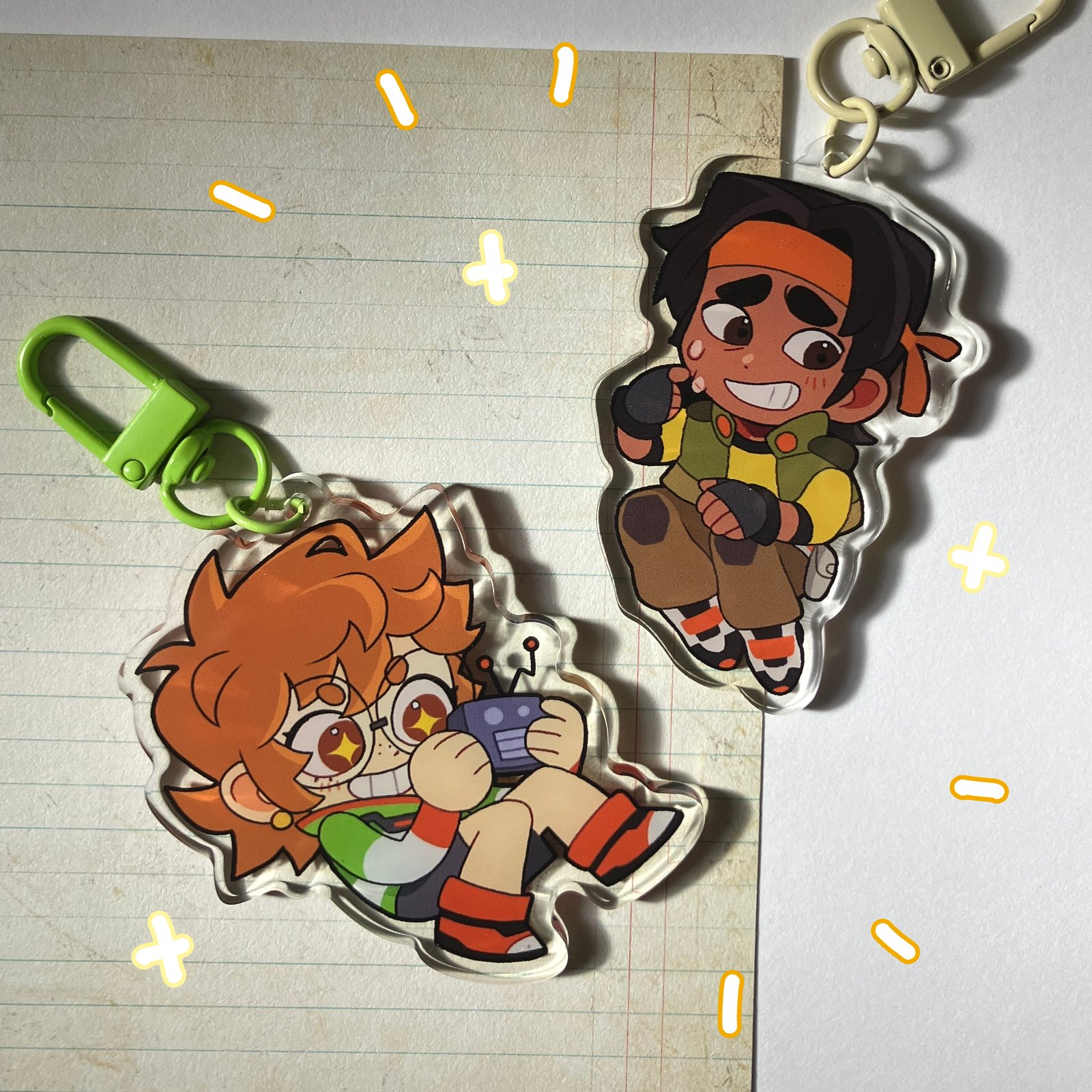 VLD Garrison outlets gold acrylic charms